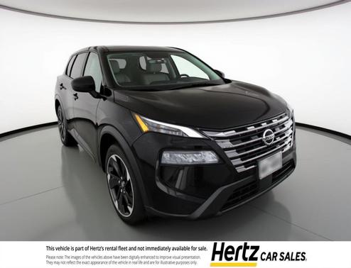 Super Black 2025 Nissan Rogue SV
