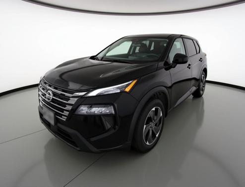 Super Black 2025 Nissan Rogue SV