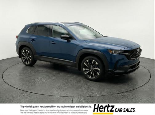 Ingot Blue Metallic 2025 Mazda CX-50 Hybrid Premium Plus Package
