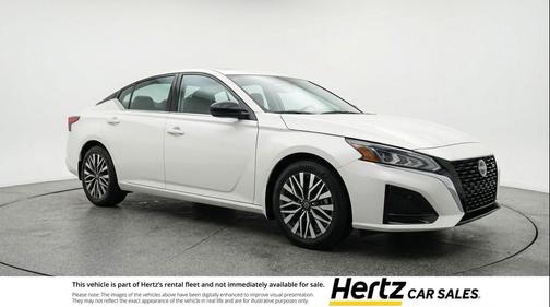 Glacier White 2025 Nissan Altima SV FWD