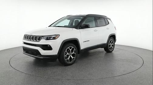 Bright White Clearcoat 2025 Jeep Compass Limited
