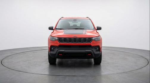 Red Hot Pearlcoat 2025 Jeep Compass Trailhawk