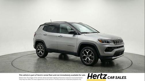 Silver Zynith Metallic Clearcoat 2025 Jeep Compass Limited