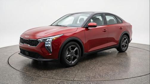 Currant Red 2025 Kia K4 LXS