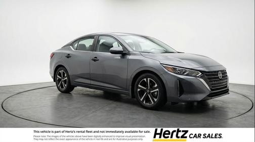 Gun Metallic 2025 Nissan Sentra SV