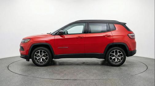 Red Hot Pearlcoat 2025 Jeep Compass Limited