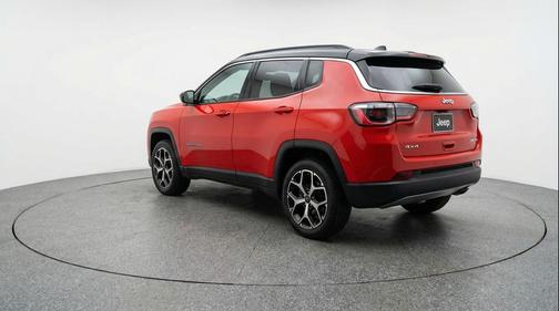 Red Hot Pearlcoat 2025 Jeep Compass Limited