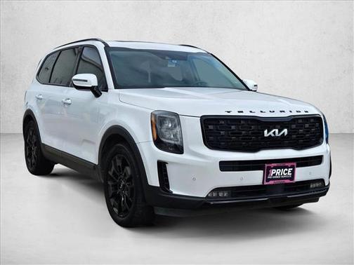 Glacial White Pearl 2022 Kia Telluride SX