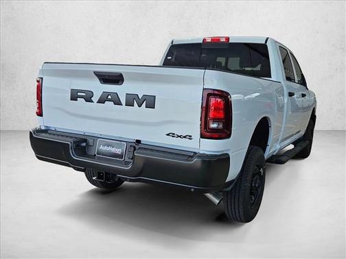 Bright White Clearcoat 2026 RAM 2500 Tradesman Crew Cab 4x4 6'4' Box