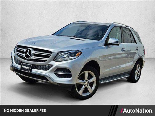 Silver 2016 Mercedes-Benz GLE-Class GLE 350