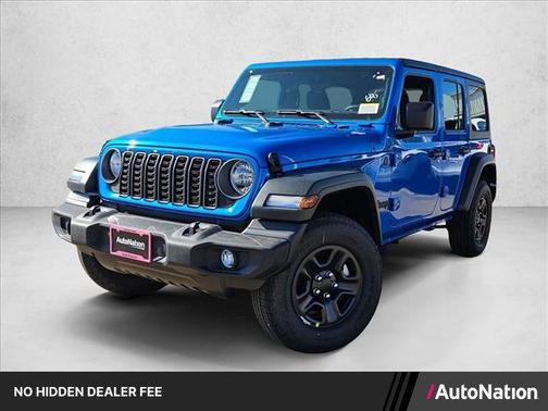 Hydro Blue Pearlcoat 2026 Jeep Wrangler Sport