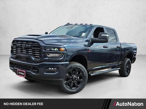 Forged Blue Metallic 2026 RAM 2500 Black Express Crew Cab 4x4 6'4' Box