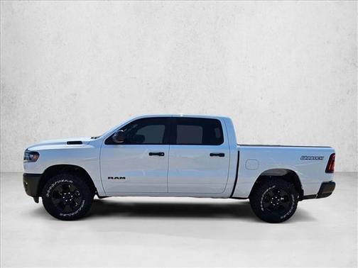 Bright White Clearcoat 2026 RAM 1500 Warlock Crew Cab 4x4 5'7' Box