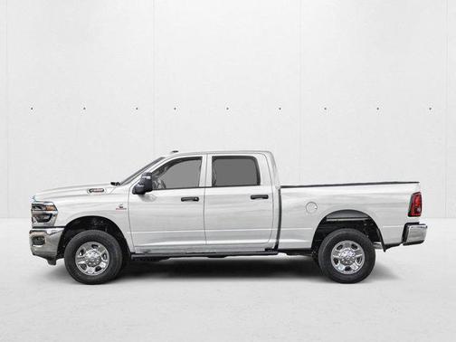 Bright White Clearcoat 2026 RAM 2500 Black Express Crew Cab 4x4 6'4' Box