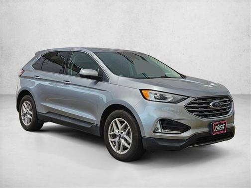 Iconic Silver Metallic 2021 Ford Edge SEL