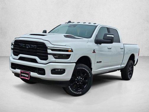 Bright White Clearcoat 2026 RAM 2500 Laramie Crew Cab 4x4 6'4' Box
