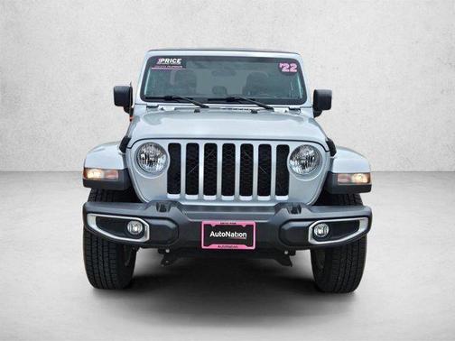 Silver Zynith Clearcoat 2022 Jeep Gladiator Sport S