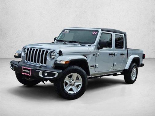 Silver Zynith Clearcoat 2022 Jeep Gladiator Sport S