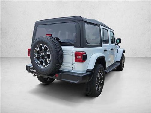 Bright White Clearcoat 2026 Jeep Wrangler 4-Door Sahara 4x4