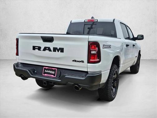 Bright White Clearcoat 2026 RAM 1500 Warlock Crew Cab 4x4 5'7' Box