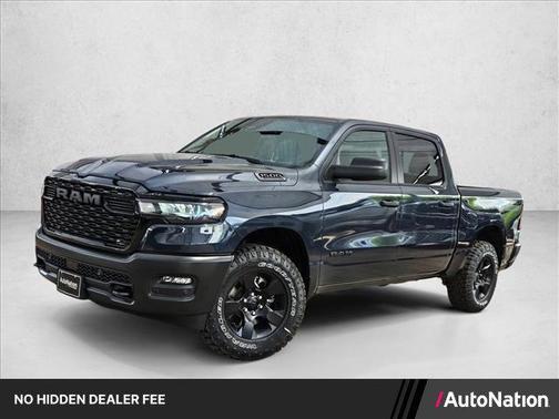 Forged Blue Metallic 2026 RAM 1500 Warlock Crew Cab 4x4 5'7' Box