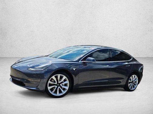 Gray 2020 Tesla Model 3 Long Range