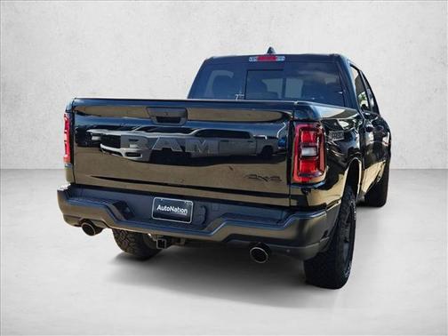 Diamond Black Crystal Pearlcoat 2026 RAM 1500 Warlock Crew Cab 4x4 5'7' Box