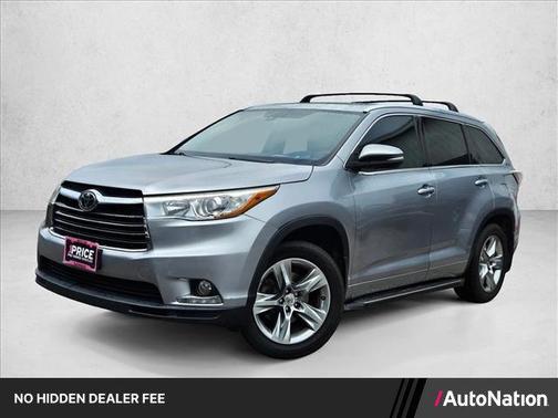 Silver Sky Metallic 2015 Toyota Highlander Limited Platinum