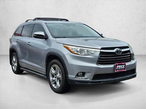Silver Sky Metallic 2015 Toyota Highlander Limited Platinum