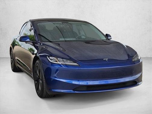 Blue 2024 Tesla Model 3 Standard Range