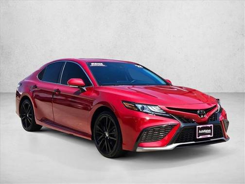 Supersonic Red 2022 Toyota Camry XSE