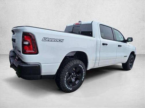Bright White Clearcoat 2026 RAM 1500 Warlock Crew Cab 4x4 5'7' Box