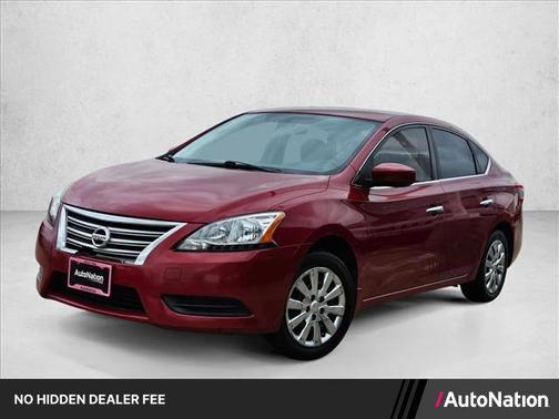 Red Brick 2013 Nissan Sentra SV