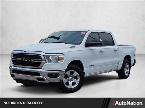 Bright White Clearcoat 2020 RAM 1500 Big Horn/Lone Star