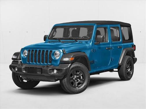 Hydro Blue Pearlcoat 2024 Jeep Wrangler Sport S