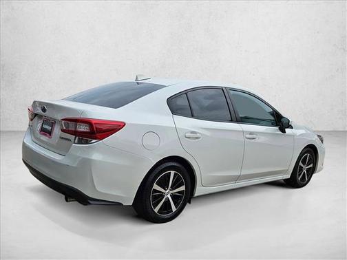 Crystal White Pearl 2020 Subaru Impreza Premium Sedan