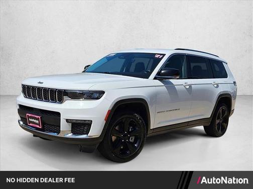 Bright White Clearcoat 2021 Jeep Grand Cherokee L Limited