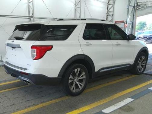 STAR WHITE MET TRI-COAT 2020 Ford Explorer Platinum