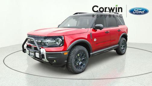 RUBY RED METALLIC TC 2026 Ford Bronco Sport Outer Banks