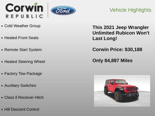 2021 Jeep Wrangler Unlimited Rubicon