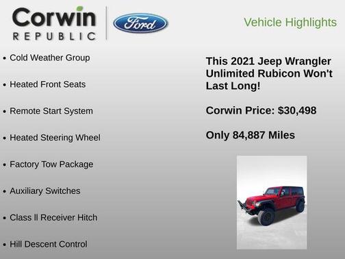 2021 Jeep Wrangler Unlimited Rubicon