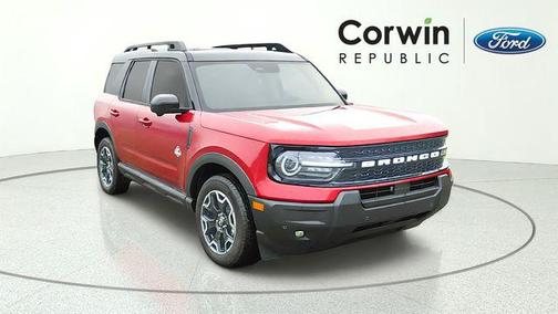 RUBY RED METALLIC TC 2025 Ford Bronco Sport Outer Banks
