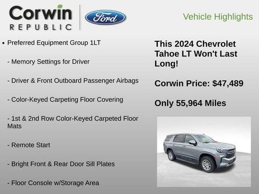 2024 Chevrolet Tahoe LT