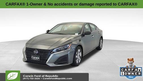 Gun Metallic 2024 Nissan Altima S FWD