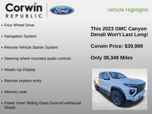 2023 GMC Canyon Denali