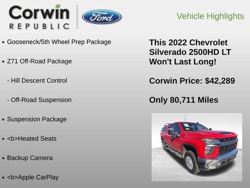 2022 Chevrolet Silverado 2500 LT