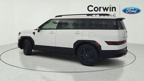 Serenity White 2024 Hyundai SANTA FE HEV Calligraphy