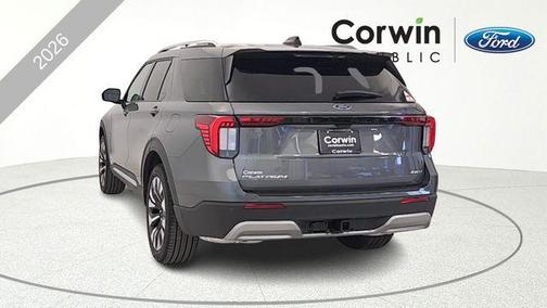 CARBONIZED GRAY METALLIC 2026 Ford Explorer Platinum