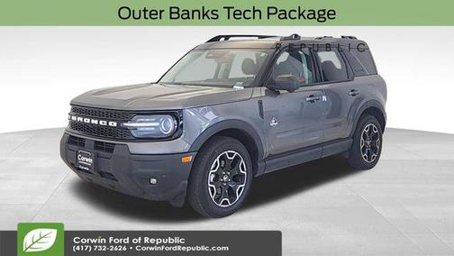 CARBONIZED GRAY METALLIC 2025 Ford Bronco Sport Outer Banks