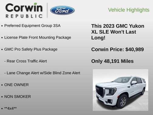 2023 GMC Yukon XL SLE